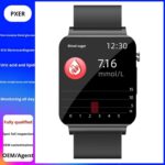 CALMORA Smart Watch with Blood Glucose Monitor, Heart Rate, SpO2 and ECG Tracking, 1.3-Inch Touch Display, Black Silicone Band, Waterproof Fitness Tracker - Image 8