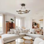 Smartway® Hamel 78W Modern LED Ceiling Chandelier Light | 60 cm Height Adjustable | Google & Alexa Compatible | 3 Light Modes | Decorative Lighting for Living Room, Dining Room, Bedroom, Hall & Office - Image 5