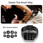 YoYoFit Smart Watch for Men Women, GPS Built-in, Bluetooth Calling, Heart Rate & Sleep Health Monitor, Stress Manage, IP68 Waterproof, 100+ Sports Mode, Smartwatch for Android & iPhone, Black - Image 4