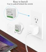 amiciSmart 16A WiFi Smart Timer Switch, Home Automation Switch with 2-Way Control Compatible with Alexa, Google Assistant and Smart Life App - Image 4