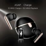 Original for Boat Elite 161 ANC TWS Earbuds w/ 32 dB ANC, 50 hrs Playback, 50 ms Low Latency BEASTTM Mode, IWPTM Tech, Dual EQ Modes, 4 Mics with ENx, ASAP Charge, Bluetooth v5.3 (Black) - Image 5
