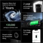 Native by Urban Company M2 PRO RO+UV+Copper+Alkaline 10-Stage Smart Water Purifier | In-built power backup | No Service for 2 Years | 2-year Unconditional Warranty | Advanced Real-time Tracking | 8L - Image 3