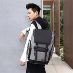 Backpack, Travel Backpack Laptop Bag for Women Men, with USB Charging Port, Waterproof Fashion College School Accessories Backpack Fits - Image 5