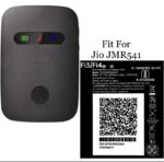 Wokia-Electronics JioFi3/Fi4 Battery, 2600mAh, Black, Dual Band, Touch Control, Outdoor/Travel - Image 3