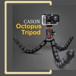 Cason - Gorilla Tripod for Mobile, Action Camera/Flexible Gorilla Pod,Tripod for DSLR Camera with 360° Rotating Ball Head (Max Load 2 kgs) (Black) - Image 8
