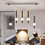 Smartway® – Pental 70W | 120 Cm | Google & Alexa | Height Adjustable | 3 Light Mode | Modern LED Ceiling Chandelier for Living Room, Dining, Bedroom, Hall, Kitchen, Office,Luxury Decorative Lighting - Image 5