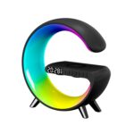 4-in-1 Intelligent LED Table Lamp | Wireless Charger, Night Light, Bluetooth Speaker, & Alarm Clock, App-Controlled, for Bedroom & Home Office Decor (Black) - Image 9