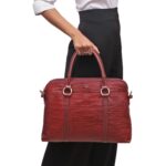 Hidesign Women's Leather Laptop Bag - Image 9