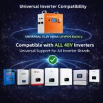 51.2V LiFePO4 Battery with Smart BMS & Active Balancer | RS485 & CAN Communication | 50 Years Life | 5 Year Warranty (100AH) - Image 5