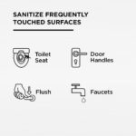 Pee Safe Toilet Seat Sanitizer Spray 75 ml (Mint, Lavender, Citrus, Pack of 3) | Reduces The Risk Of UTI & Other Infections | Protects From 99.9% Germs In 10 Seconds & Travel Friendly | Anti Odour - Image 4