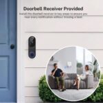 KRLZ 1080P Wireless Wi-Fi Doorbell Camera for Home Safety, Night Vision, 2-Way Audio, Cloud Storage, AI Human and Motion Detection, Live View, Battery Powered, Indoor Outdoor Surveillance - Image 6