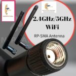 Wireless Antenna - 5dBi 2.4GHz Single Band WiFi Antenna, Boost Bluetooth Audio Range, Adopt for Home Office Wireless Network Router/IP Camera/Wireless Range Extender - 2 Pack (RP-SMA Male) - Image 4