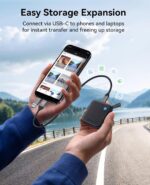 ORICO 256GB External SSD Up to 460MB/s Portable Solid State Drive, B5PLUS - Image 3