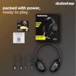 Dubstep Beat X100 with 60 Hours Playtime, X-Bass® Technology, 40mm Neodymium Drivers, ENC Mics, Bluetooth V5.4, Type-C Fast Charging,10 mins + 300 mins Playtime Wireless Headphones (Black) - Image 5