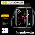 Casecandy® - [Pack of 4 Screen Protector Guard For Apple Watch SE3/ SE2/ SE Series 4/5/6 44mm | Apple Watch Series 6, SE Screen Guard (44mm) - HD/Anti Scratch/Bubble Free - Image 6