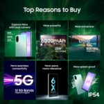 Samsung Galaxy A07 5G Smartphone (Light Green, 6GB RAM, 128GB Storage) | 120Hz Refresh Rate | Massive 6000mAh Battery | 50MP True Dual Camera | 6 Gen OS Upgrades | Knox Vault - Image 3