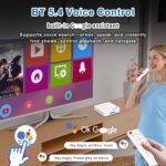 Android 14.0 TV Box 2025, LEFFOT H313 4K Ultra HD Streaming Device for TV with BT 5.4, 2GB RAM + 16GB ROM, Smart TV Box with Voice Remote, USB 3.0, HDR 10, 2.4G & 5G WiFi 6 - Image 4