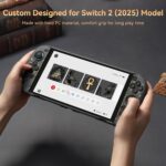 GeekShare Protective Case Compatible with Switch 2, Hard PC Slim Dockable Shell Cover Designed for Switch 2 Game Console and Joy Con Controllers - Mystic Kingdom - Image 3