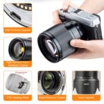 VILTROX 85mm f1.8 Fuji x Mount Lens AF Auto Lens Portrait Fixed Focus Lens for Fujifilm Fuji X Mount Camera X-T3 X-T2 X-T30 X-T20 X-T10 X-T100 X-PRO2 (Black) - Image 5
