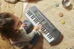 Casiotone Mini Keyboard SA-81 with Piano tones, Black - Image 3