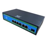 Hanutech Smart Ai Gigabit PoE Switch 4 Port- 4 Port PoE 1000Mbps 2 Port RJ45 Uplink 1000Mbps 1 Port Fiber SFP Slot 1G, 65W for IP Cameras- 1 Year Warranty - Image 4