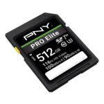 PNY 512GB PRO Elite Class 10 U3 V30 SDXC Flash Memory Card - Image 3