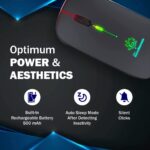 RPM Euro Games Wireless Gaming Mouse | Rechageable 500 mAh Battery | Adjustable 2400 DPI | 6 Color Backlit RGB | Works with Windows, MAC, Android. - Image 5