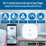KEFi C-13 WiFi Dual Band Mesh System (All in One) 1.3 Gbps Router+Access Point + Wi-Fi Extender with MU-MIMO Technology| Easy App Installation| Parental Controls|Powered by Qualcomm (KEFi-C13-2) - Image 3