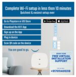 KEFi C-13 WiFi Dual Band Mesh System (All in One) 1.3 Gbps Router+Access Point + Wi-Fi Extender with MU-MIMO Technology| Easy App Installation| Parental Controls|Powered by Qualcomm (KEFi-C13-2) - Image 4