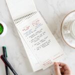 NEORAH—PETITE Daily To Do List Pad| 128 Pages | 20.0 x 10.0 cm| Daily + Hourly Split + Notes page|Durable Metal Spiral Desk Notepad + tear off sheets| Academics Planner, Office Work Planner (BLACK) - Image 6