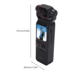Vikye Vlogging Camera with 180° Rotatable Lens, 4K WiFi 6 Portable Camera with Audio Video Recording, Axis Gyro Stabilization with App Control - Image 7