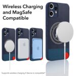 Jkobi PU Leather Finish Back Cover Case for Nothing CMF Phone 2 Pro (Professional Minimalist Texture | MagSafe Compatile | Camera Protection | Sleek Sober Formal) - Image 4