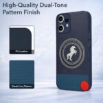 Jkobi PU Leather Finish Back Cover Case for Nothing CMF Phone 2 Pro (Professional Minimalist Texture | MagSafe Compatile | Camera Protection | Sleek Sober Formal) - Image 5