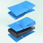 New World 5 in 1 Faceplates for PS5 Slim Disc and Digital Console, Faceplates for PS5 Slim Console, Accessories for PS5 Slim Console - Image 3