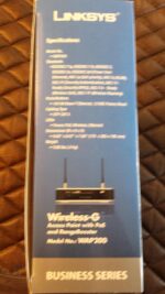 Cisco WAP200 Wireless-G Access Point - PoE/Rangebooster. Small Business WRLS-G Access Point POESPEEDBOOSTER MIMO QOS WL-AP. 54Mbps - Image 4
