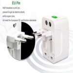 Universal Travel Adapter Worldwide Travel Adapter with Built in Dual USB Charger Ports (Universal Travel Adapter) (2 USB Travel Adapter) Pack of 1 - Image 5