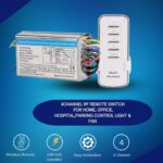 Blackt Electrotech: 230 Volt RF Remote Control Switch for 4 Channel ON/Off Devices - Image 4