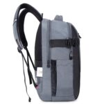 SWISS MILITARY 30L Unisex Laptop Travel Backpack for 15.6-Inch Laptops – with Luggage Strap, Detachable Key Ring, Anti-Theft Pocket, Expandable Bottle Pocket for Office and College Use - Image 4