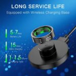 Elevea 𝟏𝟓 𝐘𝐞𝐚𝐫𝐬 𝐆𝐮𝐚𝐫𝐚𝐧𝐭𝐞𝐞 Fitness Smart Ring for Heart Rate Sleep Activity Tracking Gesture Control Waterproof Wellness Band with Long Lasting Battery for Daily Health - Image 4