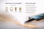 STD 100 W Fast Charging USB Data Cable | Heavy Duty Braided Wire | Safe & Stable Charging | High-Speed Durable Charging Cable for Smartphones, Power Banks & USB Devices - Image 5