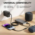 STD 100 W Fast Charging USB Data Cable | Heavy Duty Braided Wire | Safe & Stable Charging | High-Speed Durable Charging Cable for Smartphones, Power Banks & USB Devices - Image 7