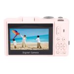 Eujgoov 5K Digital Camera, 75MP Photography Camera with 18X Digital Zoom 3 Inch 180 Degree Flip Screen for Vlogging Live Streaming and Webcasting - Image 6