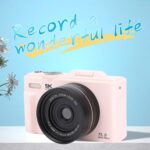 Eujgoov 5K Digital Camera, 75MP Photography Camera with 18X Digital Zoom 3 Inch 180 Degree Flip Screen for Vlogging Live Streaming and Webcasting - Image 7