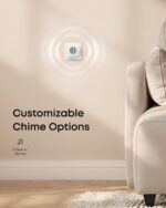 eufy Video Doorbell Chime 2, 10 Built-In Chimes, 2.4 GHz and 5 GHz Dual-Band Wi-Fi, Easy Setup, Bluetooth Auto-Pairing, Adjustable Volume Up to 80 dB - Image 4