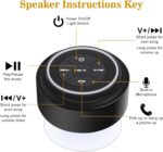 Waterproof Shower Speaker, Portable Bluetooth Speaker with Suction Cup, IPX7 Waterproof Wireless Speaker Teen Boys Gift Ideas for Shower Bathroom, Pool, Travel, Beach - Image 4