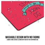 PAPER PLANE DESIGN Mouse Pad Designer Anti Skid Mouse Pads for Desktop and Laptop Computers. D441 - Image 5