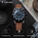 Fullmosa Quick Release Watch Band 22mm 20mm 18mm,Burnished Leather Wacth Bands for Samsung Galaxy Watch 5/4/3 | Huawei Watch | Fossil Watch | Amazfit Watch | Oneplus Watch | Pebble Watch | Seiko Watch - Image 3