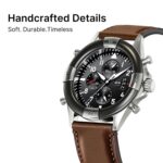 Fullmosa Quick Release Watch Band 22mm 20mm 18mm,Burnished Leather Wacth Bands for Samsung Galaxy Watch 5/4/3 | Huawei Watch | Fossil Watch | Amazfit Watch | Oneplus Watch | Pebble Watch | Seiko Watch - Image 4