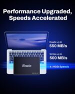 Biwin M100 256GB SSD 2.5" SATA III High Speed 550MB/s Internal SSD Heavy Duty Low Power Consumption Shock Proof PS4 Compatible 3 Years Warranty - Image 5
