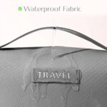 Yellow Weaves Electronics Gadget Organizer Bag |Portable Case for Tech Accessories | Waterproof Travel Pouch for Cable, Adapter, Charger, Drive, Power Bank, Grey - Image 6